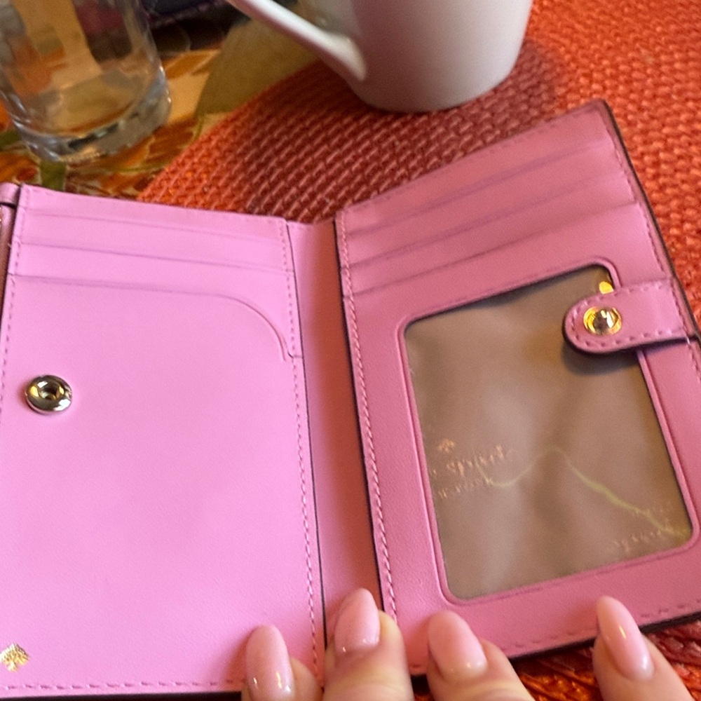 Kate Spade Lavender Leather Wallet - Picture 2 of 2